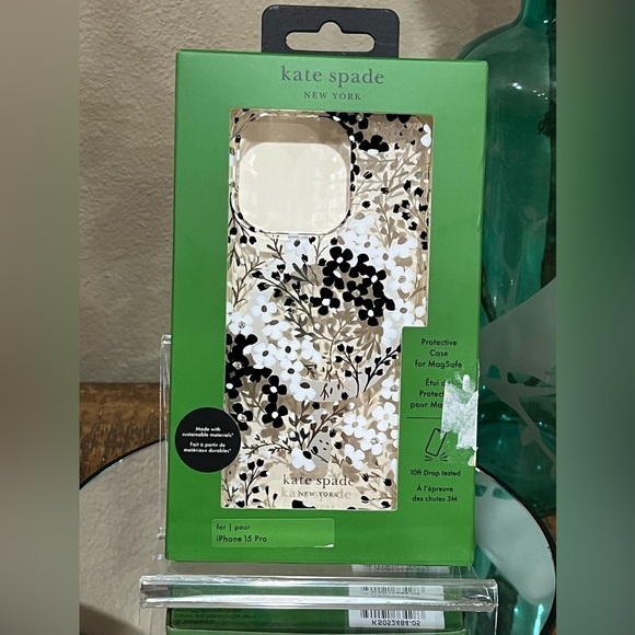 kate spade Other - Kate Spade Floral iPhone 15 Pro Case, new!